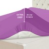 Hafaa Single Fitted Sheet – Easy Care 25 cm Deep