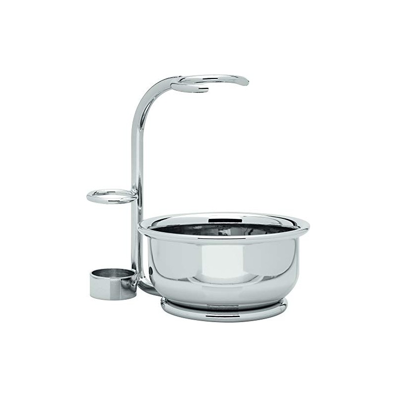 Holder for Shaving Set Glossy with Soap Dish "Erbe Premium
