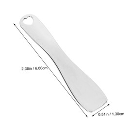 Healeved Zinc Alloy Eye Cream Spoon Set of 3 Eye Massage Tool for Skin Care Professional Makeup Spatula for Skin Types