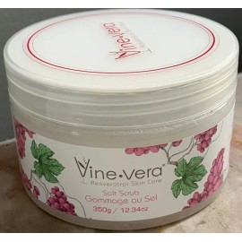 VINE VERA SALT SCRUB - 12.34 oz / 350 g - BRAND NEW - SEALED