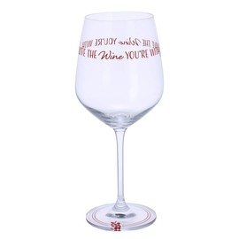 Dartington Crystal Time Love The Wine You're with, 233 mm (H) 59 CL