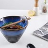KOOV Porcelain Japanese Ramen Bowls with Chopsticks and Spoons, 26
