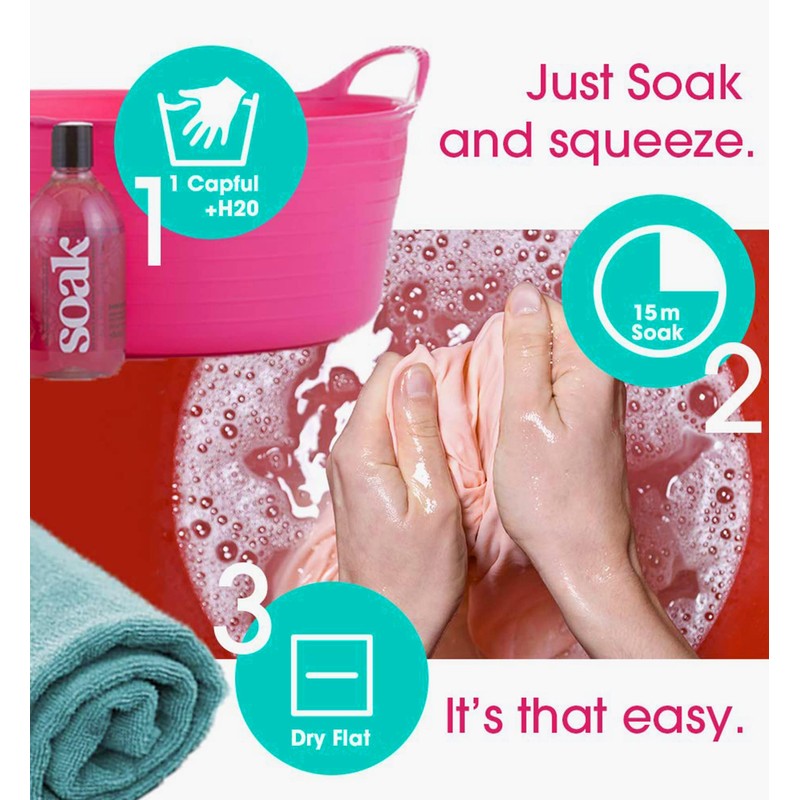 Soak Travel Size 3 oz. Bottles (S06),Wild Mint