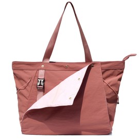 ESVAN Yoga Mat Bag, Gym Bag Tote Bag with Multi Pockets For Women Drawstring Yoga Mat Carrier Pilates Travel Workout Office