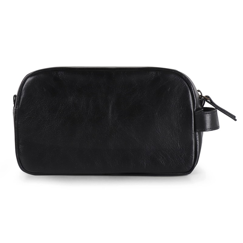 Londo Genuine Leather Travel Toiletry, Makeup, Shaving Organizer Bag -