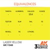 AK Acrylics 3Gen AK11048 Laser Yellow (17 ml)