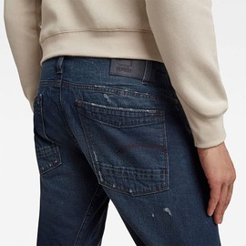 G-STAR Men's Shorts, Blue (Worn in Taint Destroyed D19195-9657-c270)