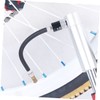 WOONEKY 4Pcs Inflator Extension Hose Tube for Bike Pump Accessories
