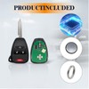 Keyless Entry Remote Replacement Compatible with 2009-2018 Jeep Wrangler 2010-2017