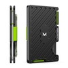 MIFANYO Minimalist Wallets for Men, Metal Card Holder with Cash