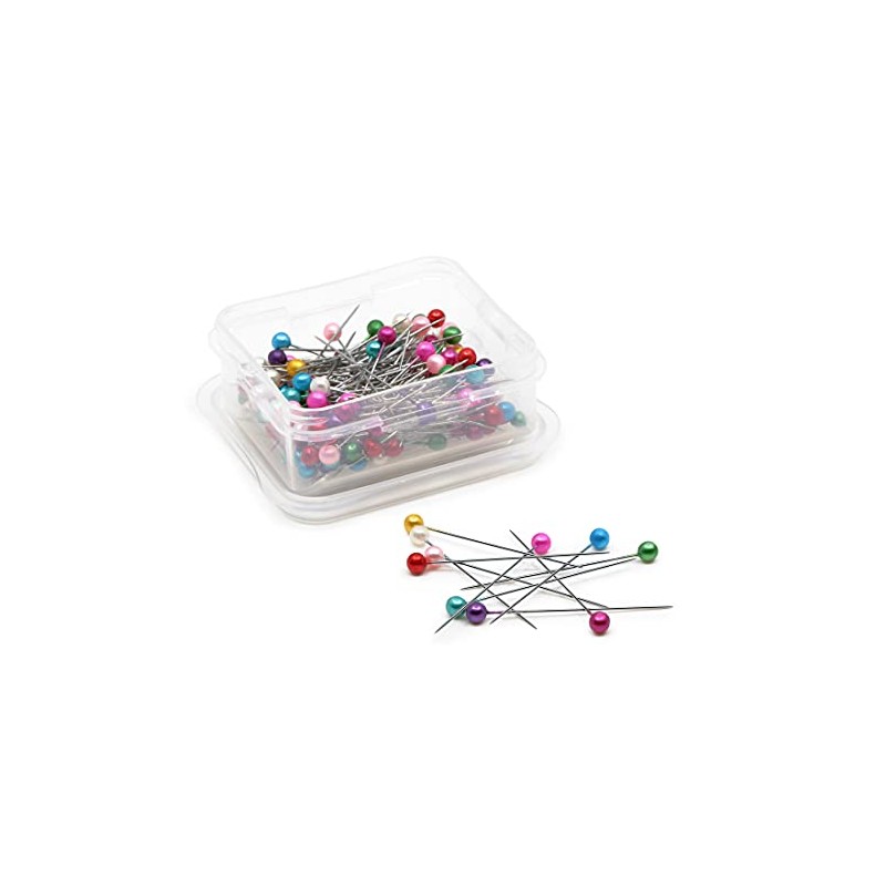 Dritz 120-Piece Long Pearlized Pins, 1-1/2-Inch
