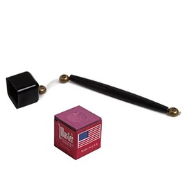 Y2PLAY Deluxe Chalk Stick Holder Pocket Chalker Pool/Billiard Cue Accessory w/Chalk