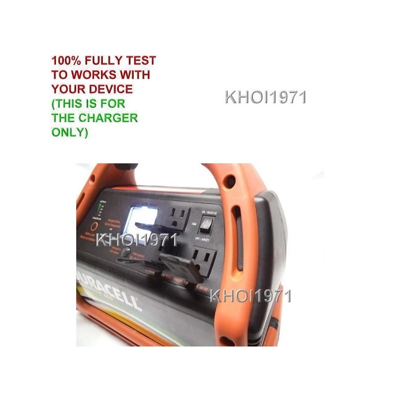 KHOI1971 FAST 12V DC CAR charger adapter for Duracell Power
