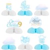 Jollyboom On Cloud 9 Baby Shower Party Table Decorations 8pcs