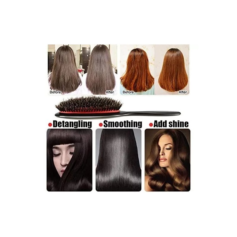 Morsafe Cepillo Desenredante Pelo Rizado, Anti Frizz, Hombres Y