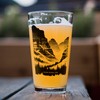 Black Lantern Themed Pint Glasses – National Park Designs for