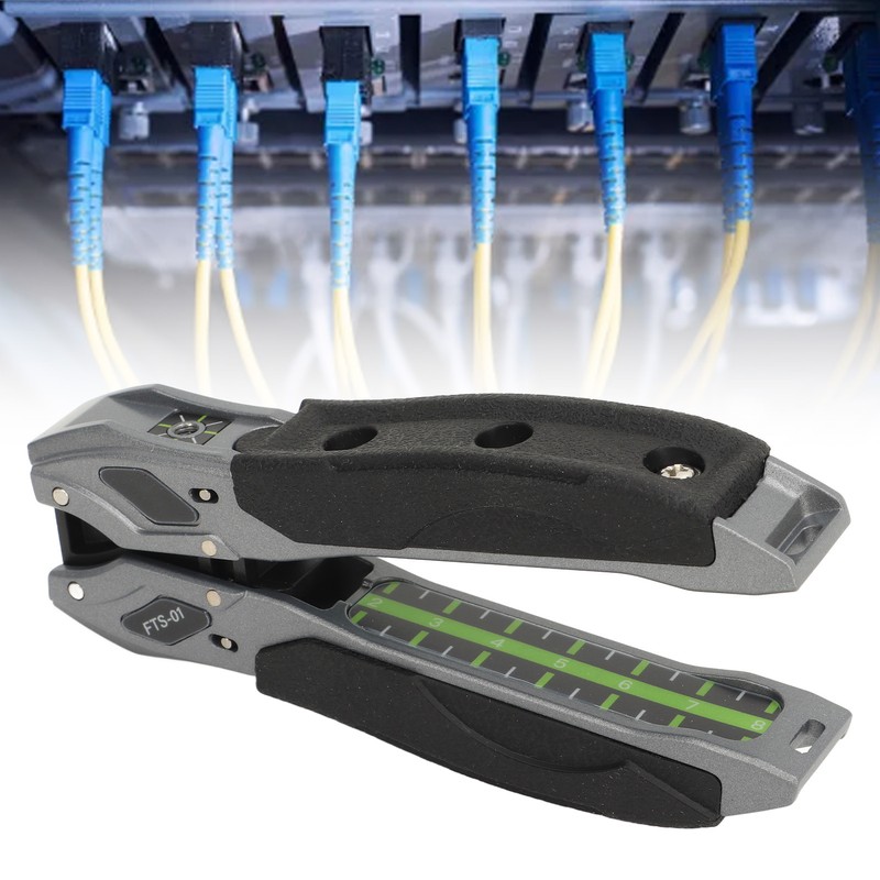 Optical Fiber Drop Cable Stripper 2‑3mm Leather Wire Optic Stripping