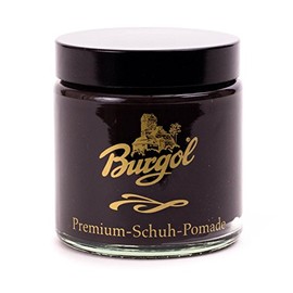 Burgol Shoe Pomade, Dark Brown, dark brown