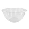 World Centric Clear Ingeo Compostable Salad Bowl, 48 Ounce -