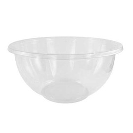World Centric Clear Ingeo Compostable Salad Bowl, 48 Ounce - 300 per case.