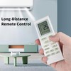 YBOF Remote Control Compatible with Gree Air Conditioning Controller YB1FA