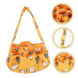 DOITOOL 7bags Collection Bag Pouches Canvas Basket for Chickens and Geese Fresh Storage for Farms and Households