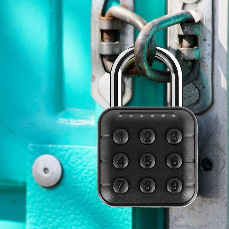 ​​​​​Combination Lock 6 Digit Password Combo Locker Lock, Aluminum Alloy