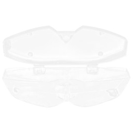 Supvox Swimming Goggles Case Transparent Plastic Swimming Goggles Case Storage Box for Swimming Goggles Sunglasses Men and Women (K20)
