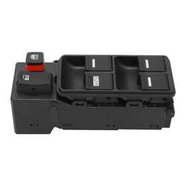 Driver Side Master Power Window Switch for 2003 2004 2005 2006 2007 for Honda Accord Sedan Left Front Power Window Switch(NOT Fit EX and EXL) # 35750-SDA-H12