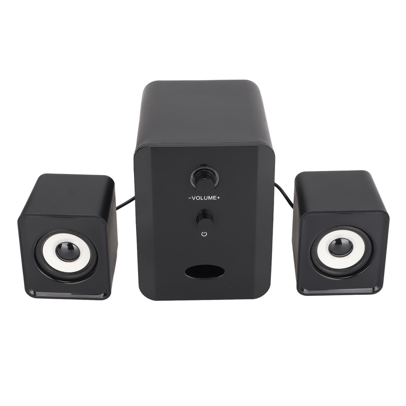 USB Powered Desktop Speakers Computer Speakers with Subwoofer for PC