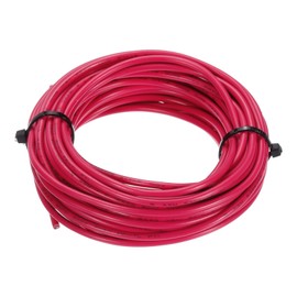 MECCANIXITY 16AWG Wire 16 Gauge Stranded Wire PVC Hookup Wire, Electrical Wire UL1007 Tinned Copper Wire 30m/100ft Red for Internal Connecting Wire