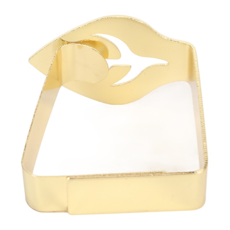 10Pcs Tablecloth Clips Stainless Steel Leaf Style Anti Slip Multi
