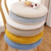 Plush Faux Lambswool Chair Cushion with Zip, Winter Warm to