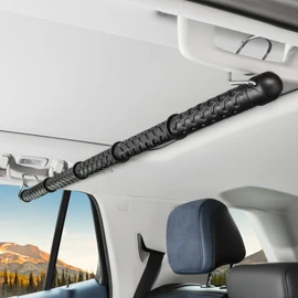 Autofit Heavy Duty 100lb Weight Capacity Truck Clothes Hanger Bar,27.5'' to 64" Wrinkle Adjustable Metal Clothes Rod for Sedans, SUVs, Trucks Cars