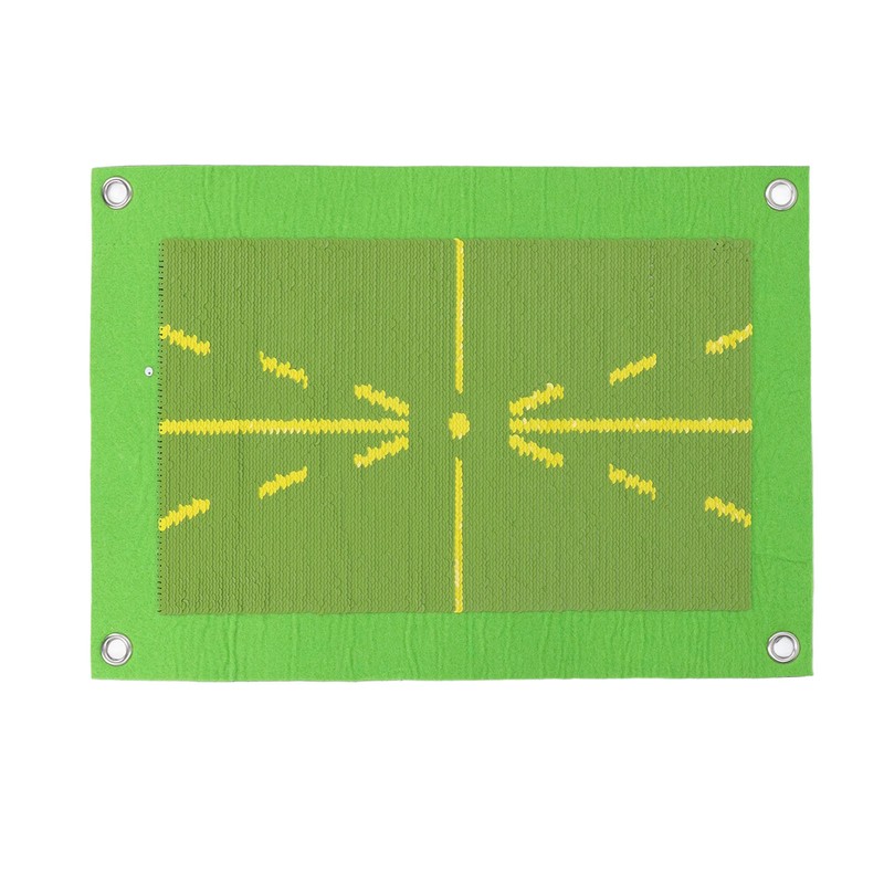Hitting Practice Mat for Swing Detection Batting Path Visual Feedback
