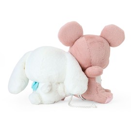Sanrio 530654 Yoshidoku Retro Plush Hair Clip Set, Cinnamoroll