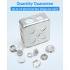 24 Pcs 1/2 inch Knockout Seal Electrical Box Knockout Plugs