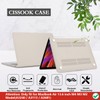 CISSOOK Compatible with MacBook Air 13.6 inch Case 2025 2024