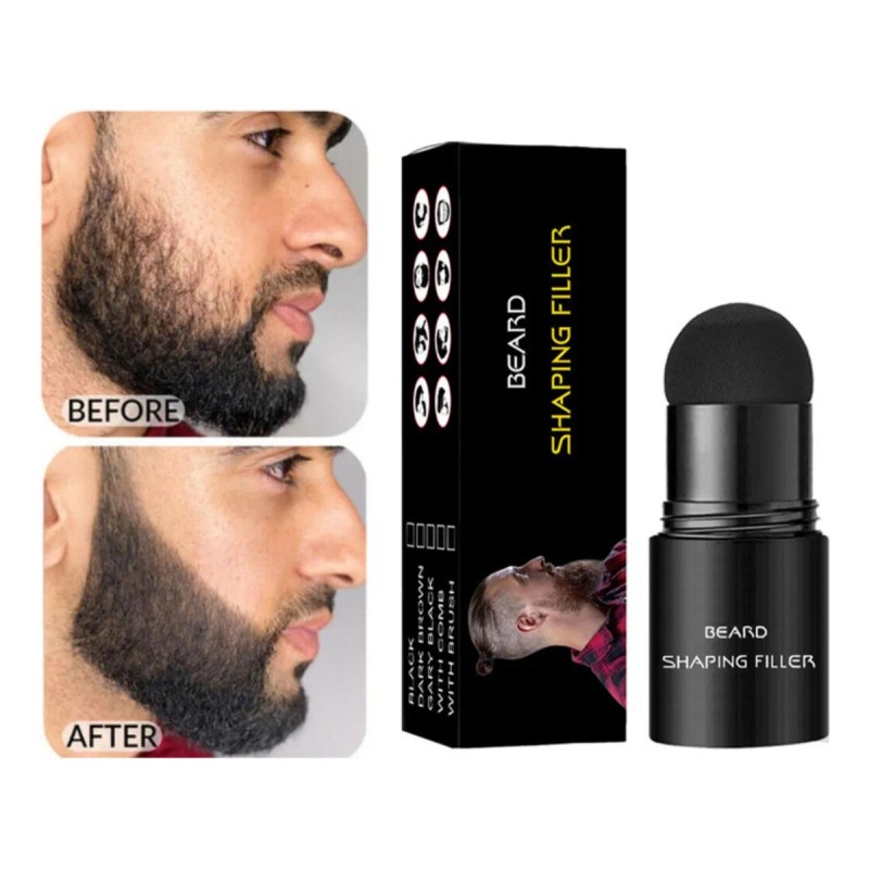 Lapiz De Teñir Cabello Y Barba Pluma Potenciador De Hombre