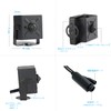 REVODATA Mini POE IP Camera, 5 Million Pixels Compact Indoor