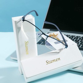 Stamen Blue-Light-Glasses-Woman-Men-Computer-Gaming for Blue Light Blocking Glasses Anti Eye Strain Clearer Lens Better Sleep