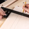 Woodraphic 200mm Combination Square – Metric CNC Marking and Layout