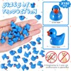 MiniInflat 150 Pcs Mini Resin Ducks Miniature Ducks Tiny Duckies