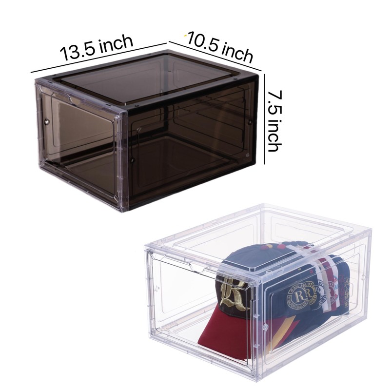 Attelite Upgrade Harder Solid Plastic Hat Organizer for Baseball Caps,