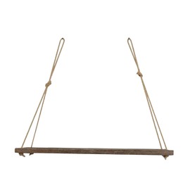 WOONEKY Floating Shelves Home Decor Wall Rustic Hanging Planter Shelf Small Hanging Shelf