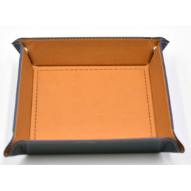 Dice Tray - Dice Rolling Tray Leather Collapsible Tray for Tabletop RPG D&D (DND) Pathfinder Role Playing Game