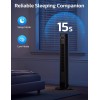 Tower Fan for Bedroom,90° Oscillating Fan with 12H Timer,37”Stand