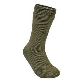 Blue Flame Thermal Crew Boot Socks [ Pack of 1,3,or 5] | Ultra-Warm | Ultra-Soft | Ultra Comfortable (10-13 ( 3 Pack ), Khaki)