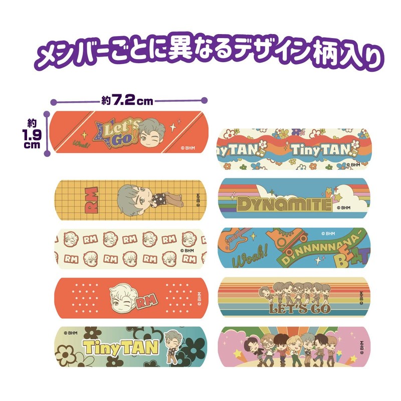 TinyTANばんそうこう Dynamit 10枚入り 絆創膏 ダイナマイト (RM)