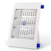 Truento 3-Month Desk Calendar for 2 Years (2024 & 2025)